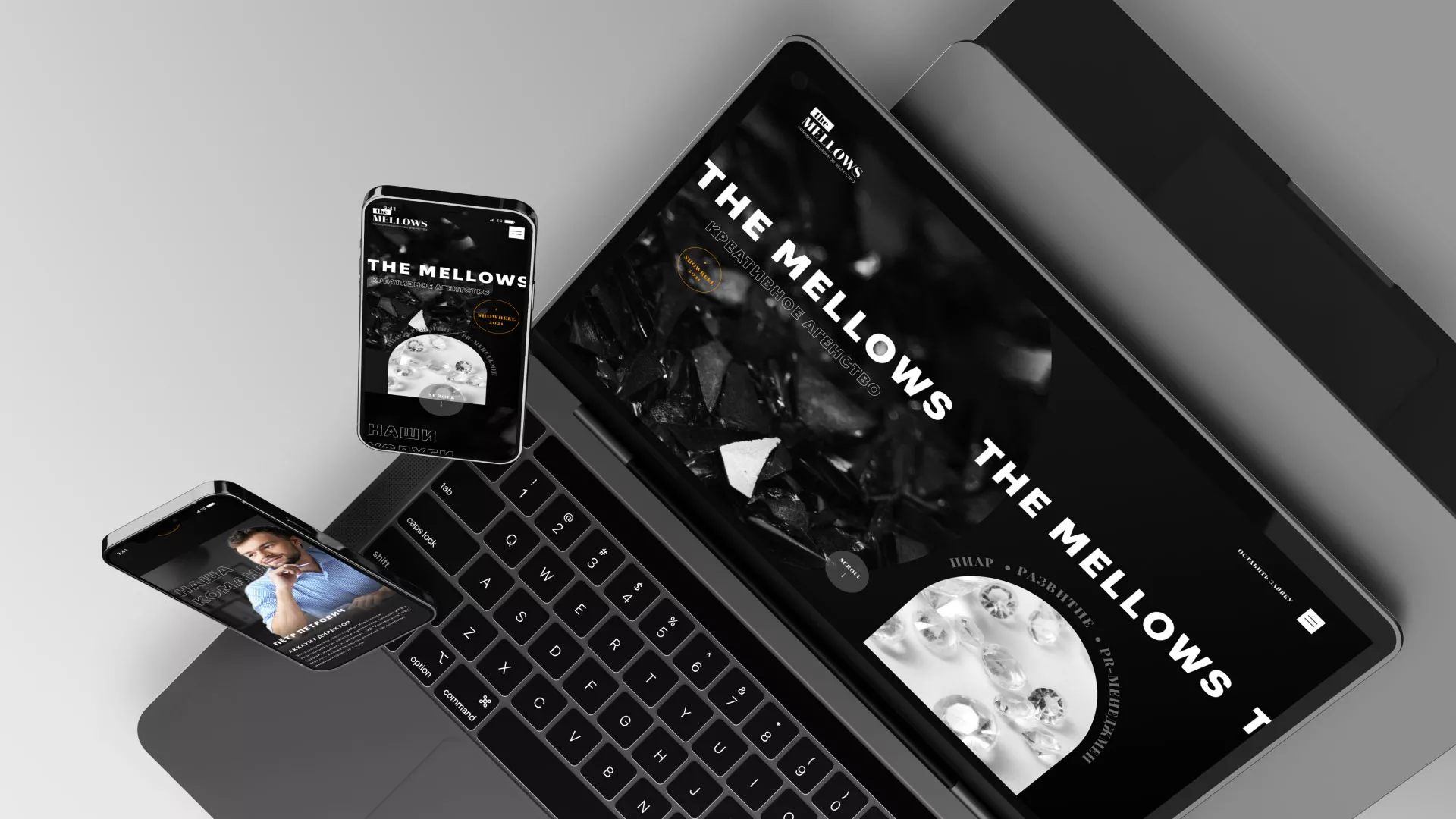 Разработка сайта креативного агентства «The Mellows» в Мариинском Посаде